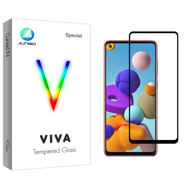 محافظ صفحه نمایش مات جانبو مدل Viva Glass مناسب برای گوشی موبایل سامسونگ Galaxy A21s