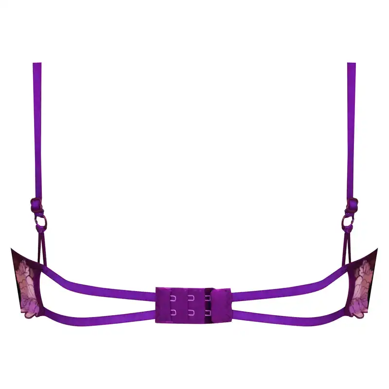 ست شورت و سوتین زنانه کارنا رز مدل فنردار کد 3389-3 رنگ بنفش