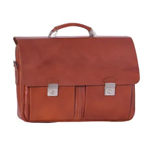 کیف اداری چرم طبیعی آدین چرم مدل DL41