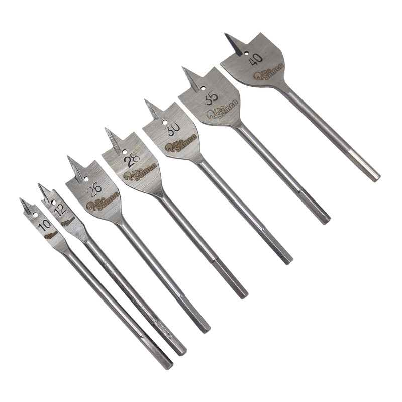 مته برگی سامکو مدل YP102-2628-30-3540MM مجموعه 7 عددی