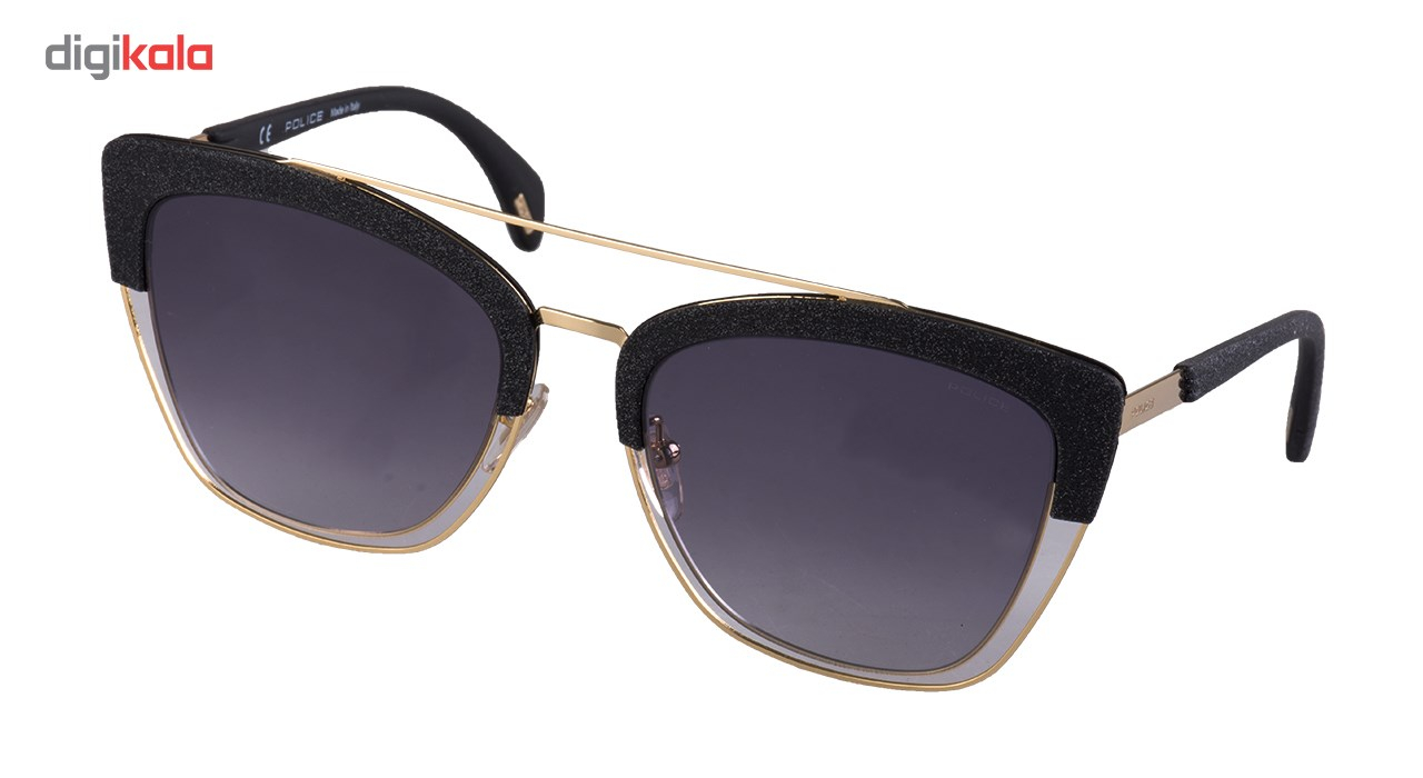 عینک آفتابی پلیس مدل -SPARKLE 6 SPL618 COL.0300