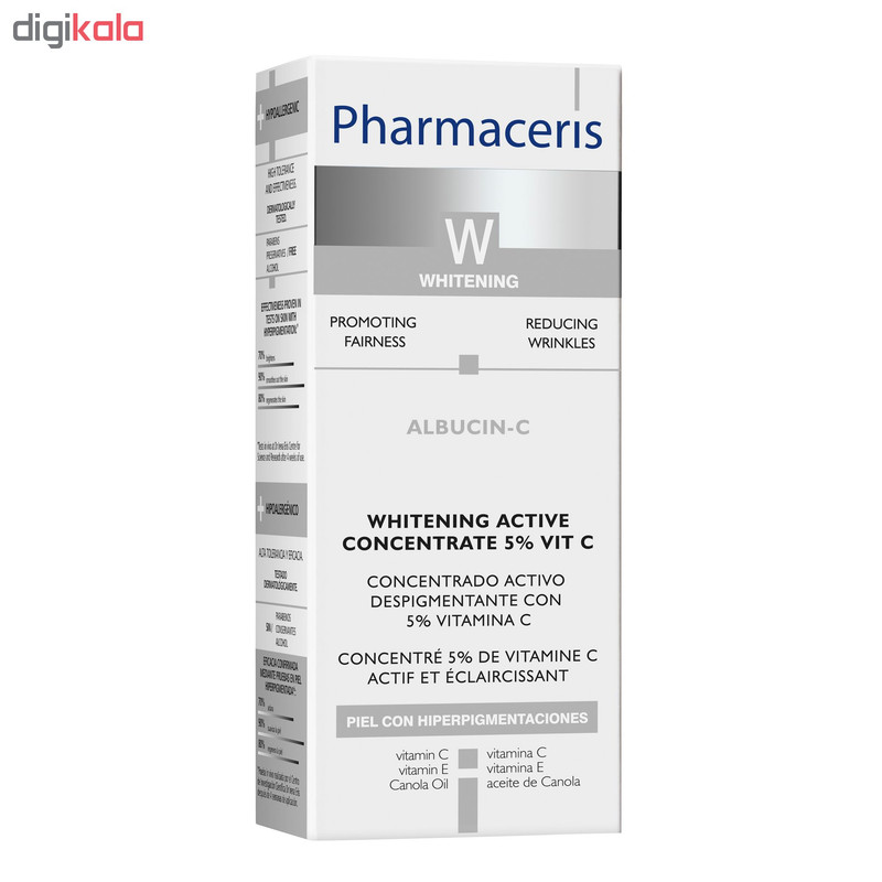 سرم پوست فارماسریز مدل Albucin-C حجم 30 میلی لیتر سرم پوست فارماسریز مدل Albucin-C حجم 30 میلی لیتر