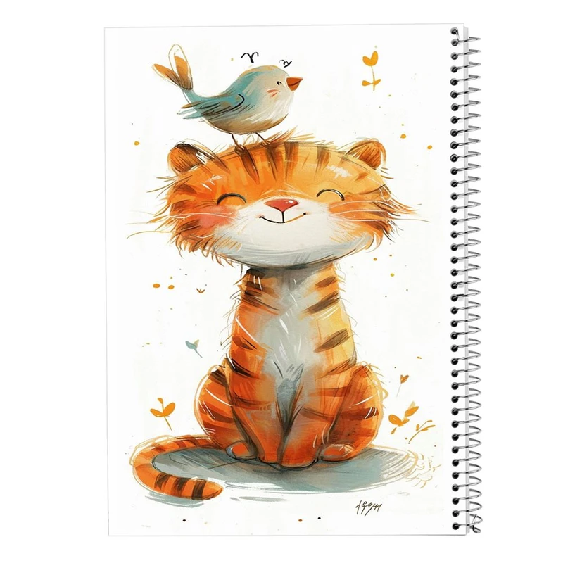 دفتر شطرنجی 50 برگ مدوپد طرح موجودات فانتزی کد DF16996