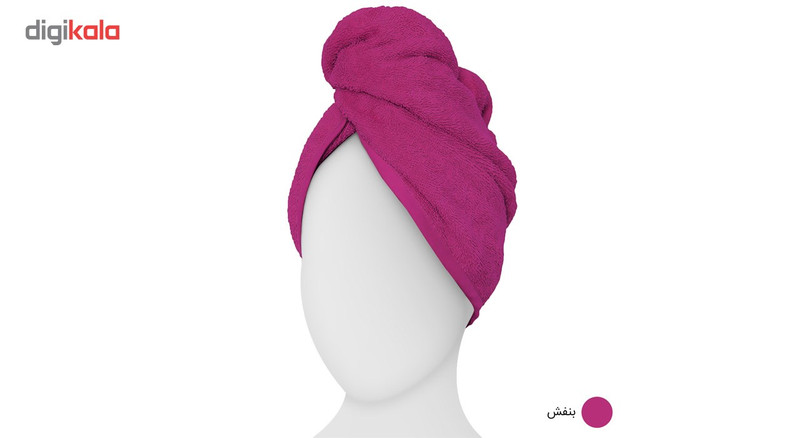 حوله کلاهی دیبا مدل Turban