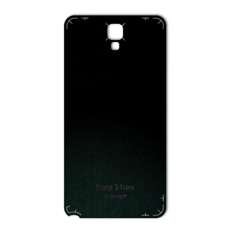 برچسب تزئینی ماهوت مدل Black-suede Special مناسب برای گوشی Samsung Note 3 Neo