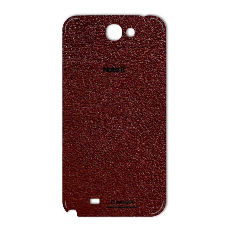 برچسب پوششی ماهوت مدلNatural Leather مناسب برای گوشی Samsung Note 2