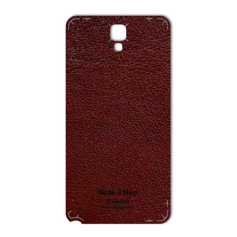 برچسب پوششی ماهوت مدلNatural Leather مناسب برای گوشی Samsung Note 3 Neo