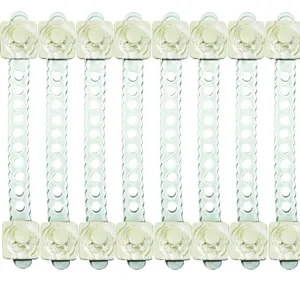قفل کابینت مدل بی بی گارد کد 3441 بسته 8 عددی همراه یک جفت جوراب محافظ پای کودک