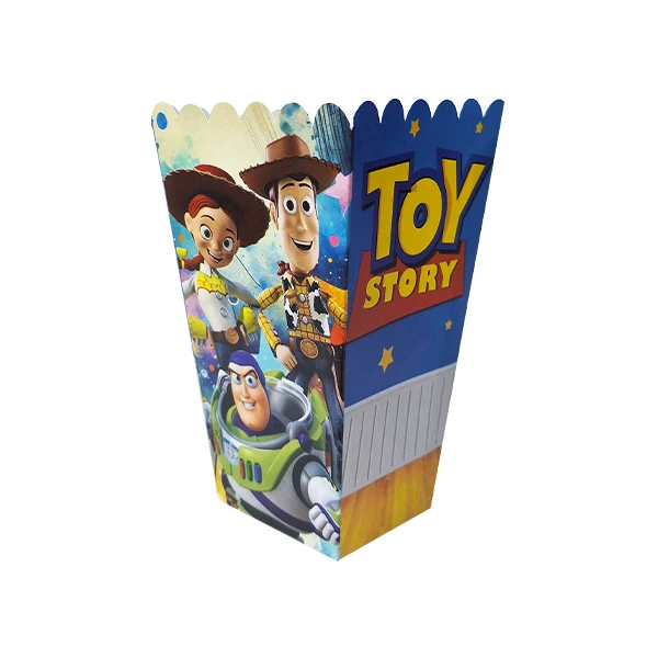 ظرف پاپ کورن مدل داستان اسباب بازی کد ToyStoryP2 مجموعه 10 عددی