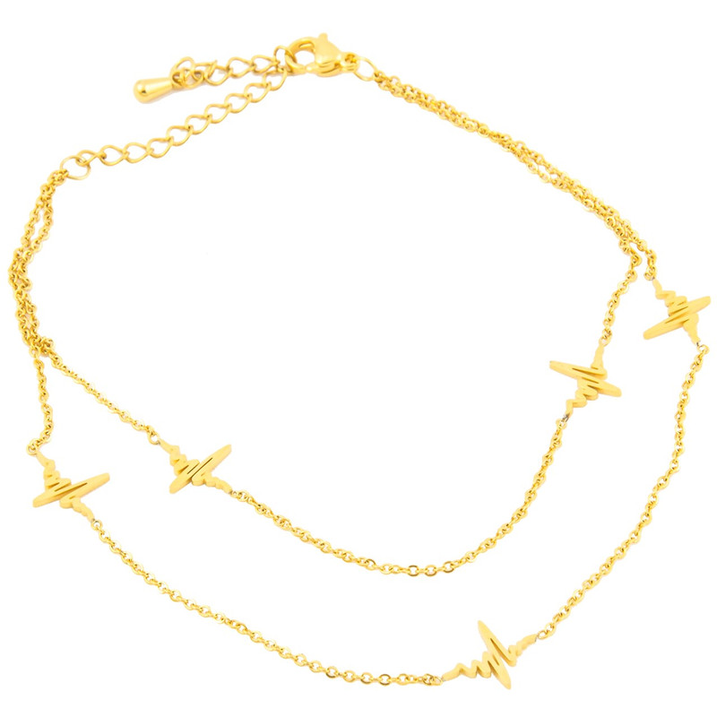 پابند زنانه بهارگالری طرح ضربان پابند زنانه بهارگالری طرح ضربان