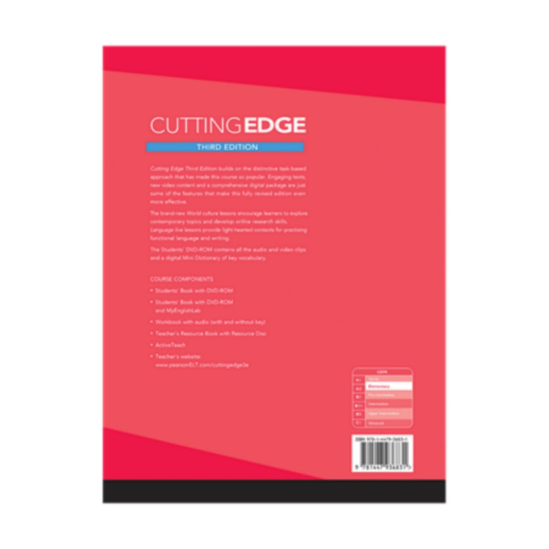 کتاب Cutting Edge 3rd Elementary اثر A. Crace,S. Cunningham,P. Moor انتشارات پرسون کتاب Cutting Edge 3rd Elementary اثر A. Crace,S. Cunningham,P. Moor انتشارات پرسون
