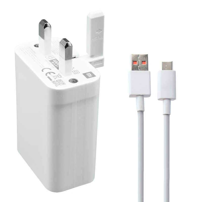 شارژر دیواری شیائومی مدل Redmi Note 11S به همراه کابل تبدیل USB-C 