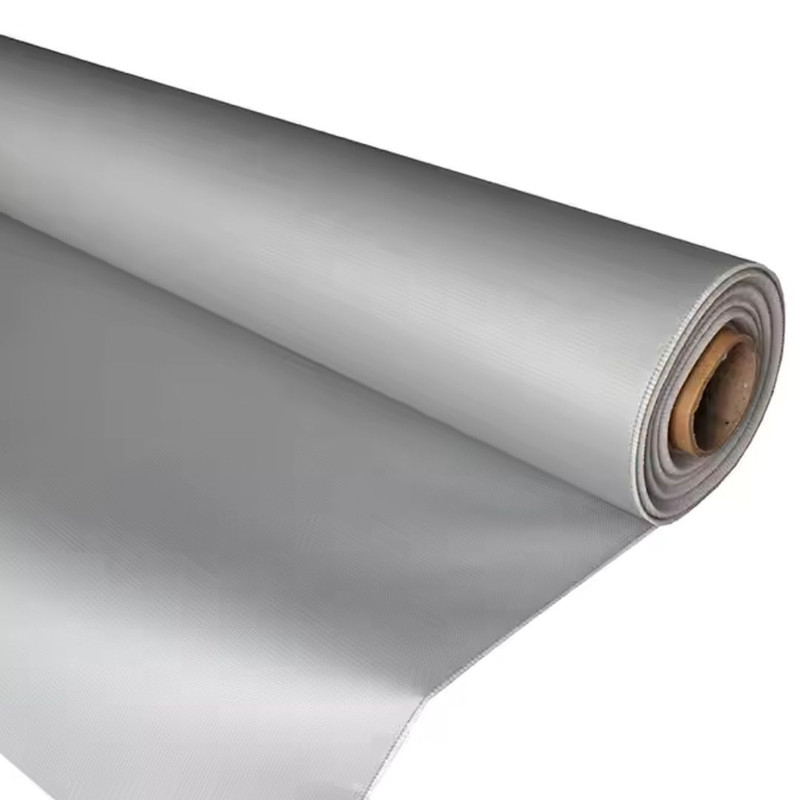 پارچه برزنت نسوز سیلیکونی دو رو مدل 0.5MM طول 50 متر