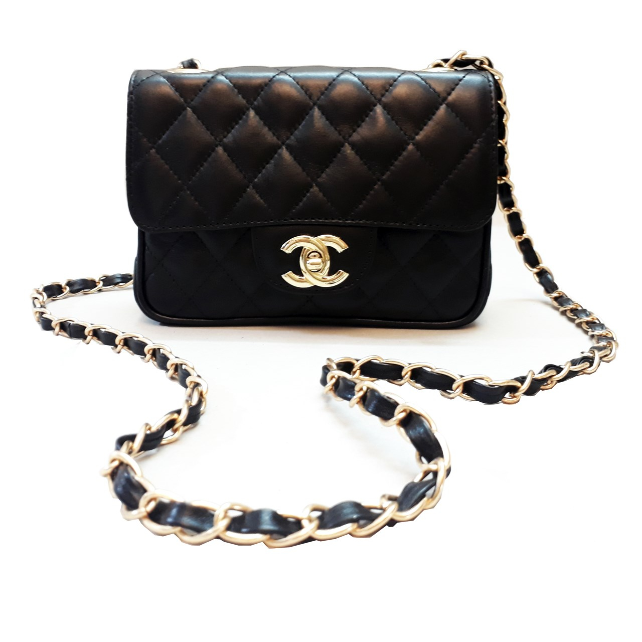 کیف چرمی ماجلی طرح chanel