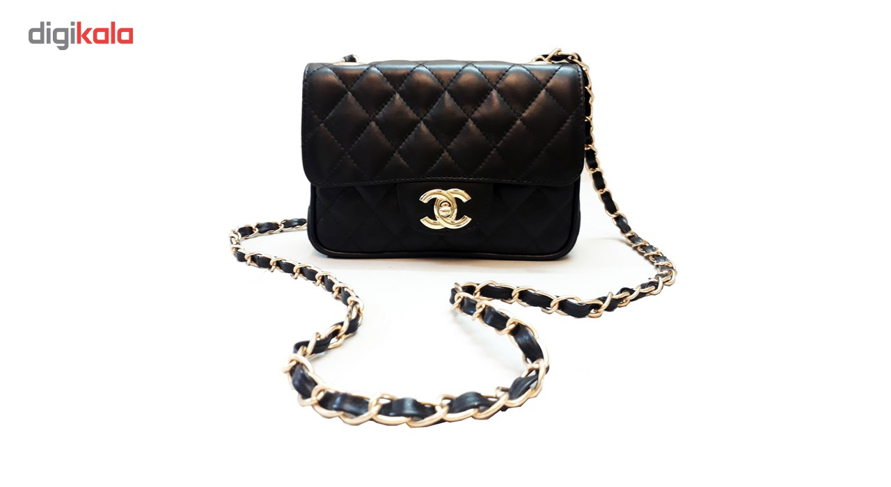کیف چرمی ماجلی طرح chanel