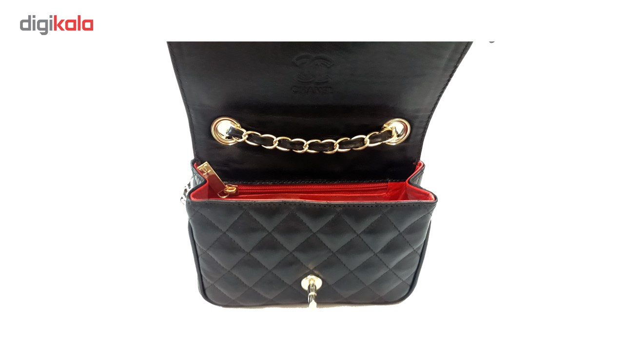 کیف چرمی ماجلی طرح chanel