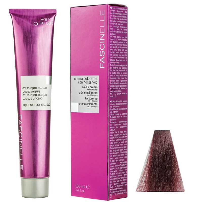 رنگ مو فشینلی سری Mahogany مدل بلوطی سرخ شماره 5.5