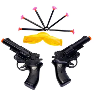 تفنگ اسباب بازی مدل Revolver  بسته 2 عددی
