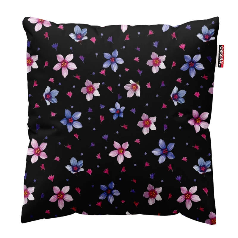 کوسن پاد آفرین طرح گل سایز 30*30 سانتی متر