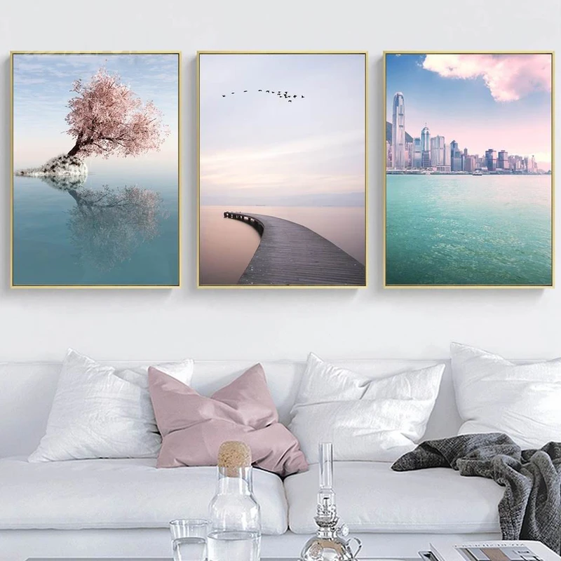 تابلو آتریسا مدل مدرن AT0084 بسته 3 عددی