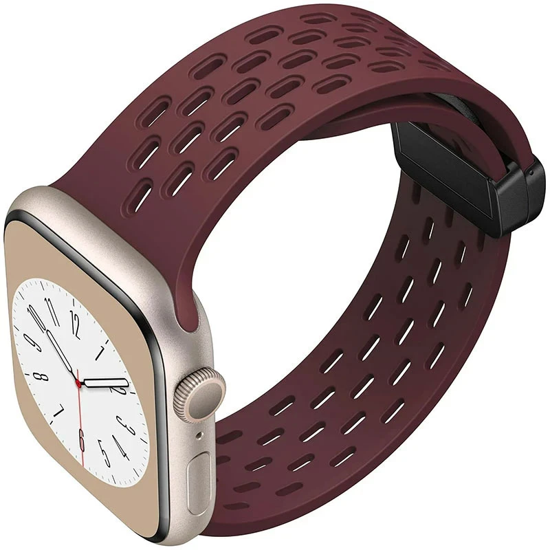 بند پنتر مدل Breathable Silicone Magnetic مناسب برای ساعت هوشمند HW9 Pro / HW9 Pro Max / HW9 Ultra Max /HW68 / HK29 Ultra 2 / 49mm