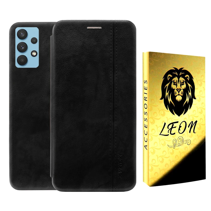 کیف کلاسوری لئون مدل Momi Yo مناسب برای گوشی موبایل سامسونگ Galaxy A53