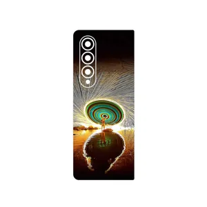MAHOOT Night Light Fountain Cover Sticker for Samsung Galaxy Z Fold4