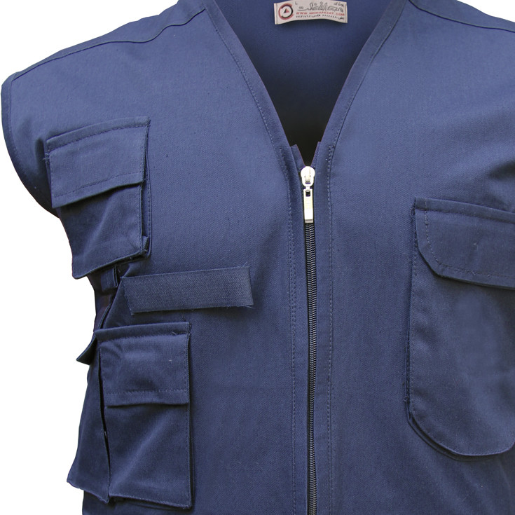 جلیقه خبرنگاری تولیدی محافظت مدل 07 جلیقه خبرنگاری تولیدی محافظت مدل 07