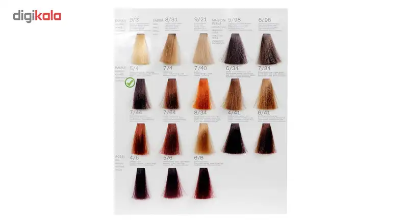 رنگ مو فشینلی سری Coppery مدل بلوطی مسی شماره 5.4