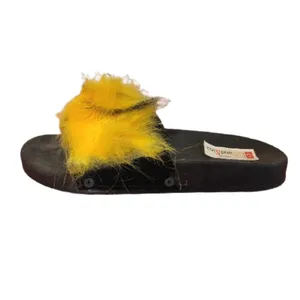 دمپایی زنانه مدل پشمالو 03