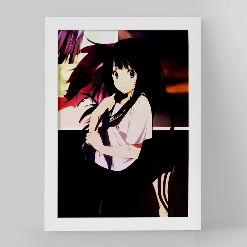 تابلو خندالو مدل چیتاندا انیمه هیوکا Hyouka کد 17112