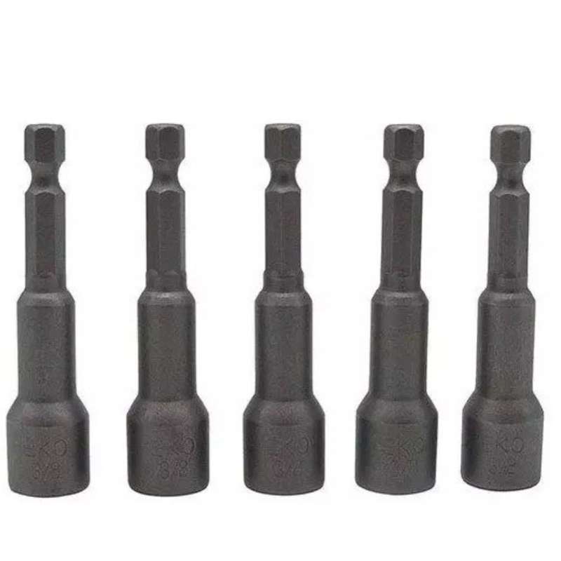 بکس شیروانی سر دریلی اکو مدل JMH سایز 3/8 میلی متر بسته 5 عددی