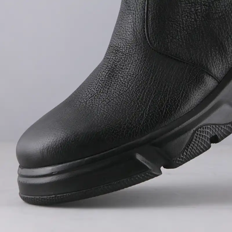 نیم بوت زنانه چرم یلسان مدل آنالی کد MSK-ANL-612-GN