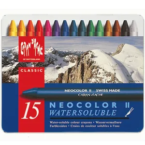 پاستل روغنی 15 رنگ Caran d'Ache سری Neocolor II مدل 315