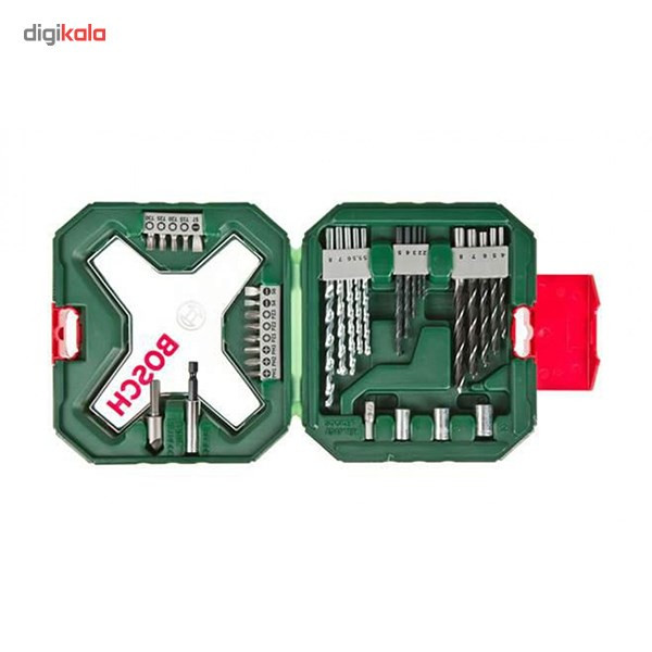 مجموعه 34 عددی ابزار سرمته بوش مدل 2607010608