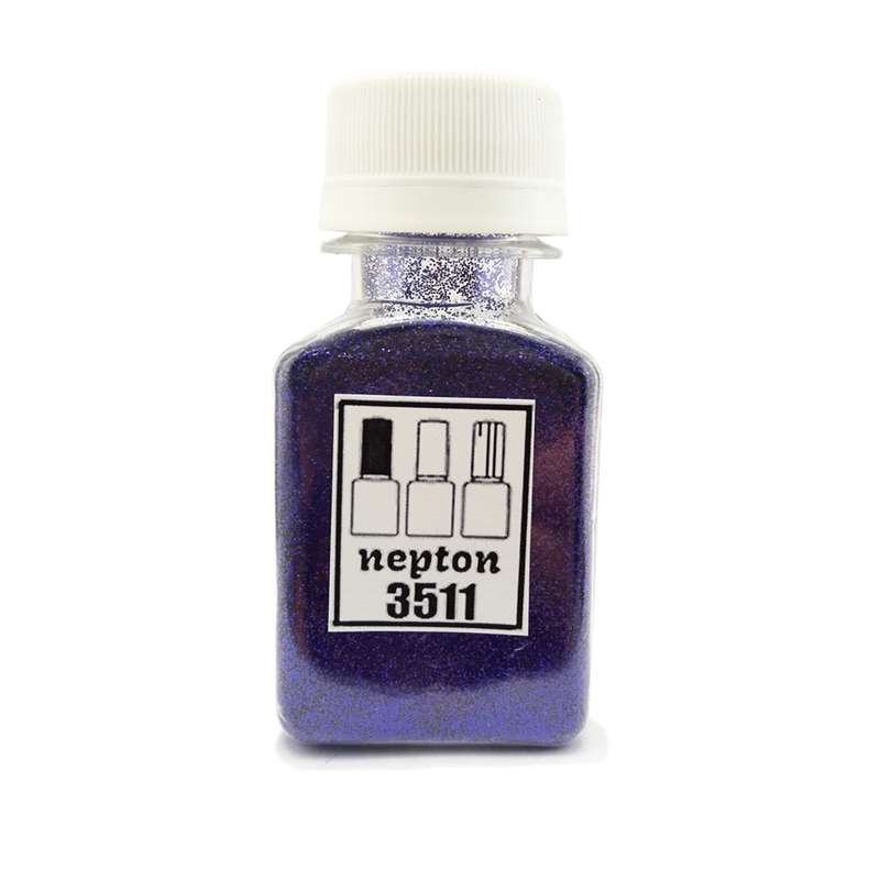 اکلیل ناخن نپتون مدل بنفش تیره