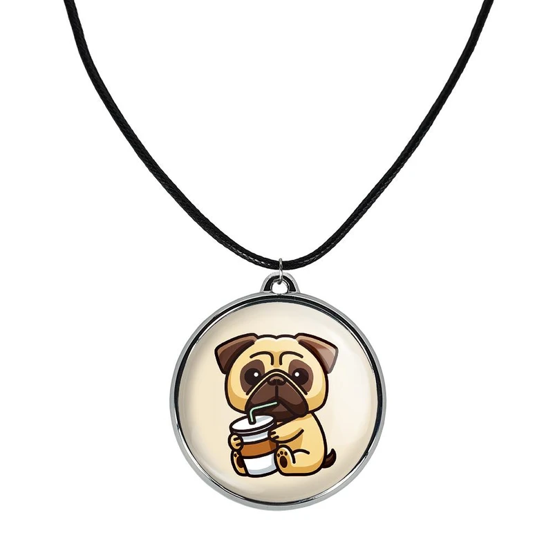 گردنبند خندالو مدل حیوانات بامزه سگ کد 2838128382