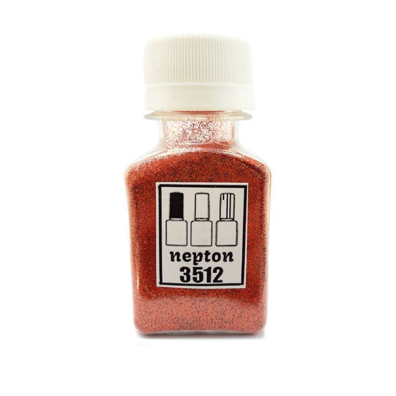 پودر اکلیل ناخن نپتون مدل 3512 Copper