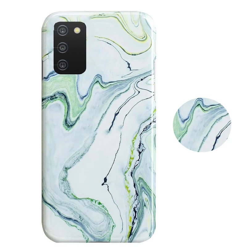 کاور مدل A02s مناسب برای گوشی موبایل سامسونگ Galaxy A02S / M02S به همراه پاپ سوکت