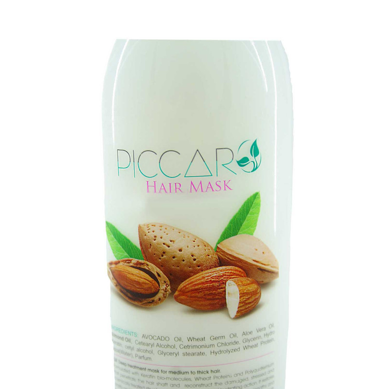 ماسک مو پیکارو مدل بادام حجم 750 میلی لیتر