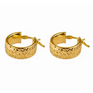 گوشواره طلا 18عیار گالری طلاچی مدل  6