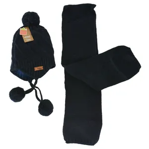 ست کلاه و شال گردن بچگانه آی چیلک مدل IC023