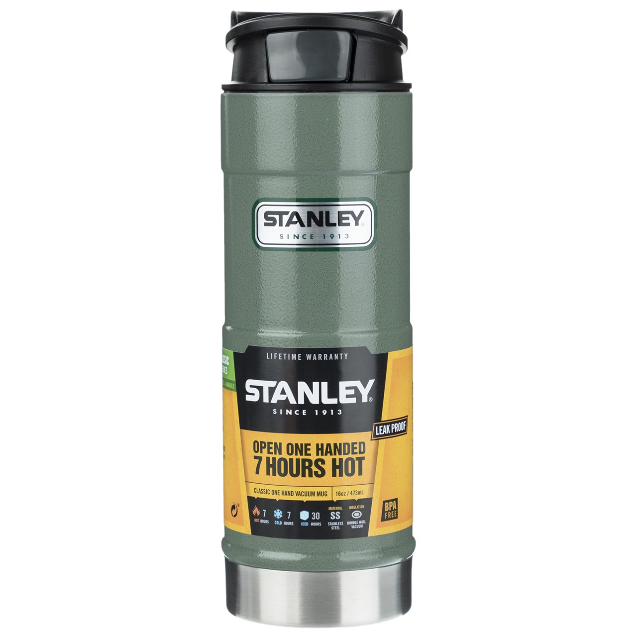 ماگ کوهنوردی استنلی مدل Classic One Hand Vacuum ظرفیت 0.473  لیتر