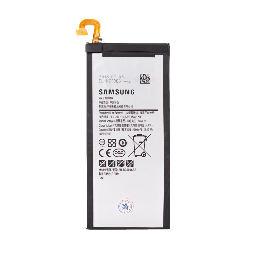 باتری موبایل مدل EB-BC900ABETR ظرفیت 4000 میلی آمپر ساعت مناسب برای گوشی موبایل سامسونگ galaxy C9 Pro