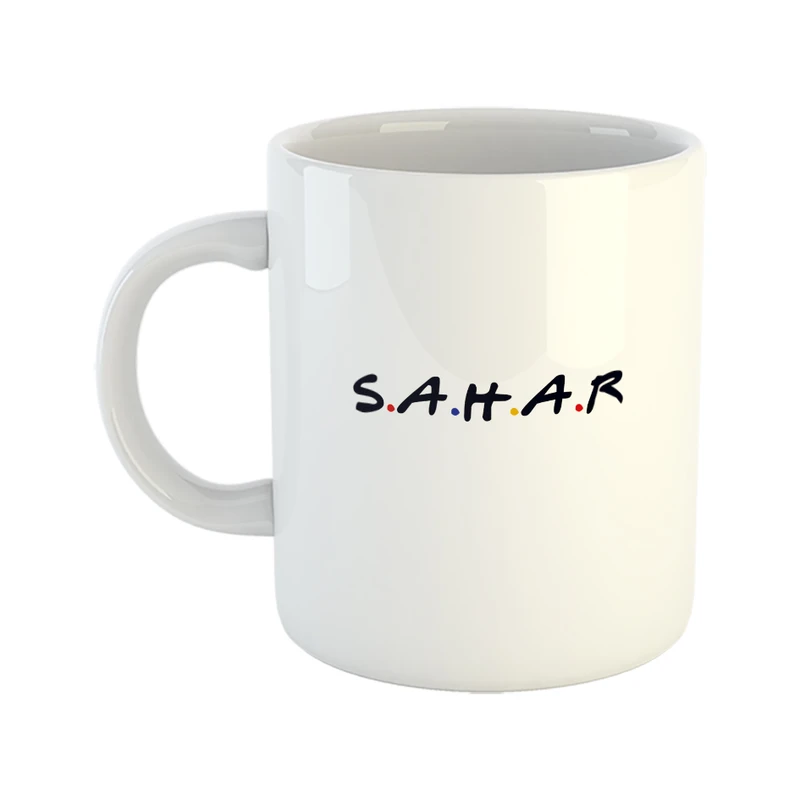 ماگ طرح friends مدل سحر