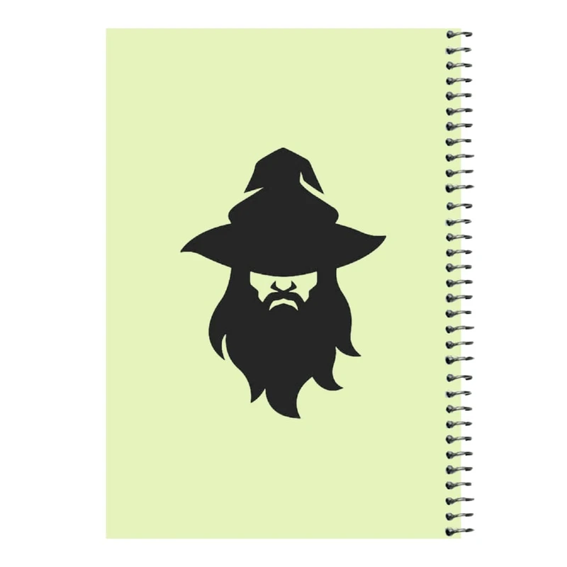 دفتر مشق 80 برگ اس جی مدل جادوگر   