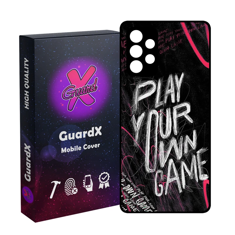 کاور گارد ایکس طرح متن مدل 10717 مناسب برای گوشی موبایل سامسونگ Galaxy A33 5G