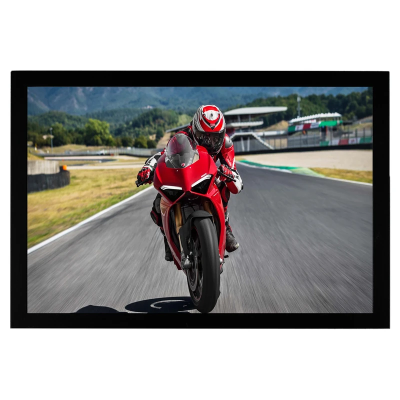 تابلو ساده بکلیت طرح موتور سنگین Ducati Panigale V4 مدل B-pe130093 فریم مشکی