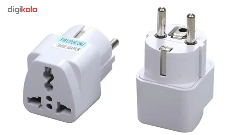 مبدل برق مدل TRAVEL بسته 2 عددی