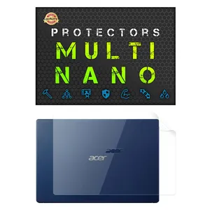 Multi Nano X-F1T Model Transparent Back Protector Suitable For Acer Aspire 3 A315-55G 15.6 inch 2020 Laptop